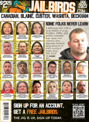 CANADIAN, BLAINE, CUSTER, WASHITA, BECKHAM - January 2023