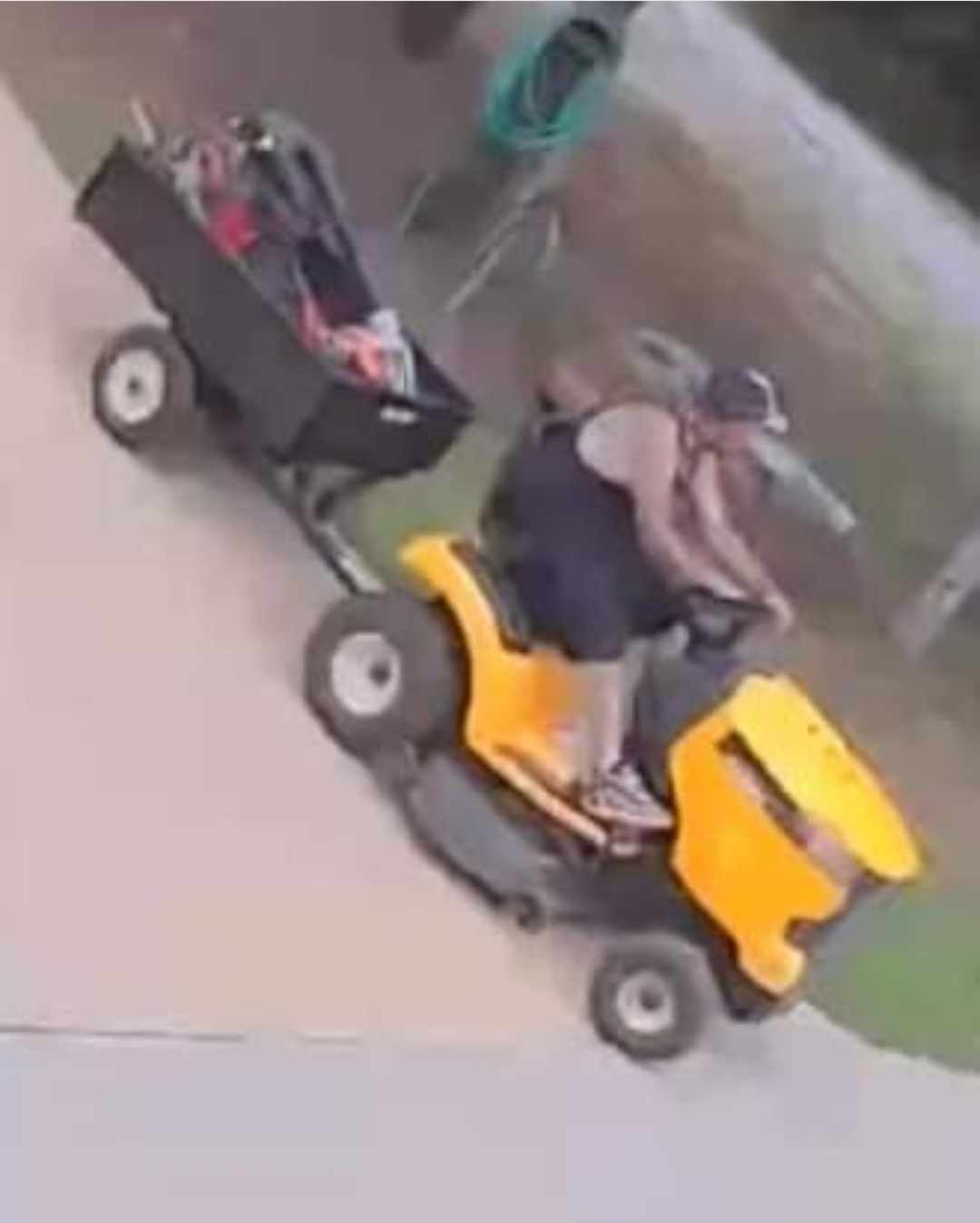 MAN WANTED FOR STEALING A RIDING LAWN MOWER FROM HOMEOWNER - JAILBIRDS