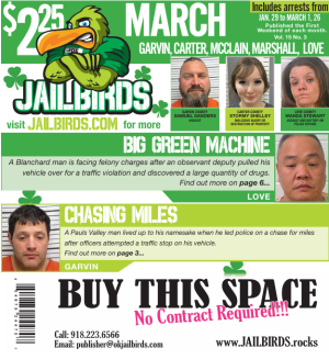 GARVIN, MCCLAIN, CARTER, MARSHALL, LOVE - March 2026